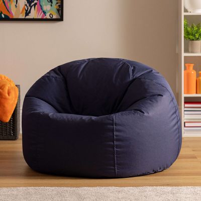 Veeva® Classic Indoor-Outdoor Bean Bag in pink white background