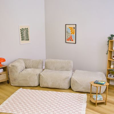 Icon Zen Canapé Modulaire en Corde Jumbo 3 Pièces