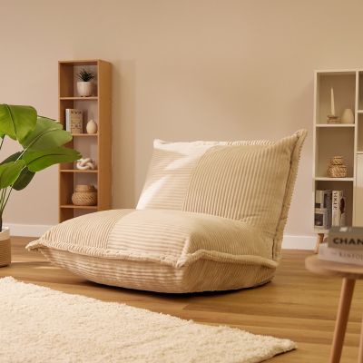 Fauteuil icon® Porto en velours côtelé