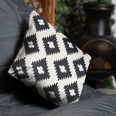 Coussin d'intérieur et d'extérieur à motif géométrique Icon, multicolore