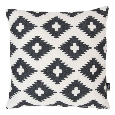 Coussin d'intérieur et d'extérieur à motif géométrique Icon, multicolore