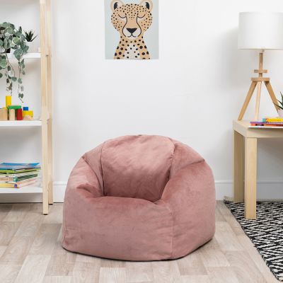 Pouf en velours pour enfant Icon Aurora