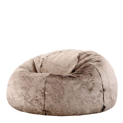 Pouf classique en fausse fourrure icon Ottowa