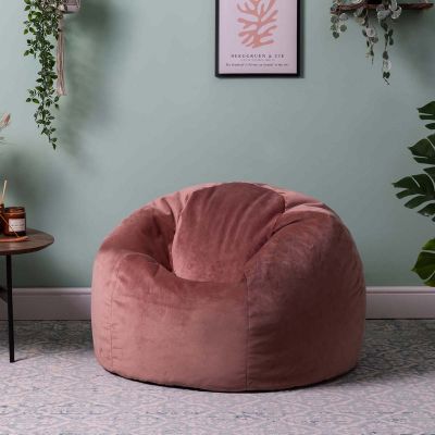Pouf classique en velours icon Aurora