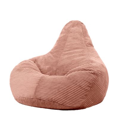 Pouf relax en velours côtelé icon Dalton